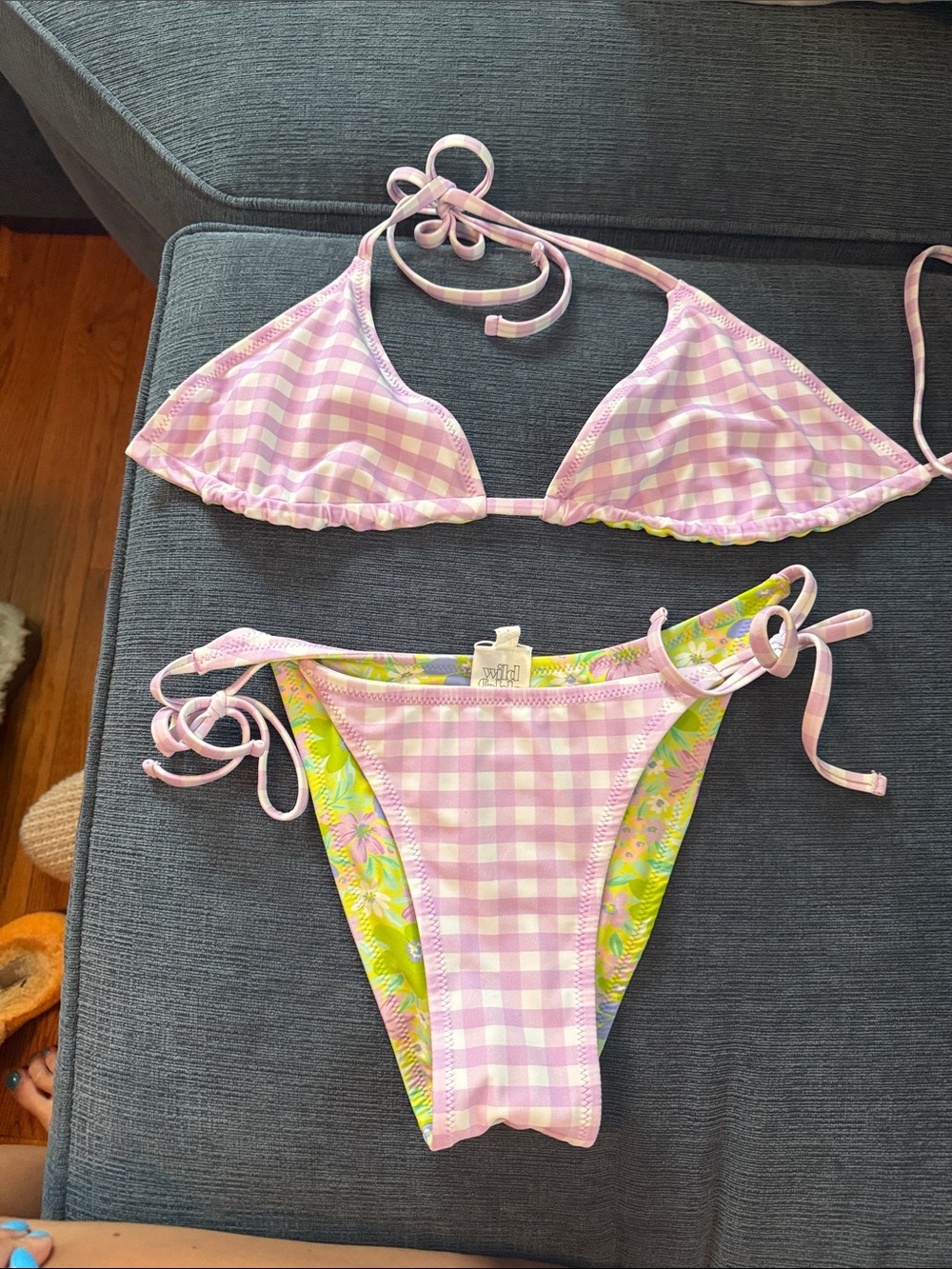 Target REVERSIBLE String Bikini - Picture 2 of 2